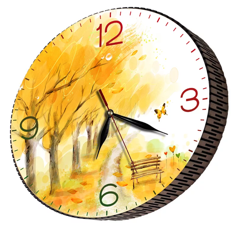 ساعت دیواری مدل پاییز