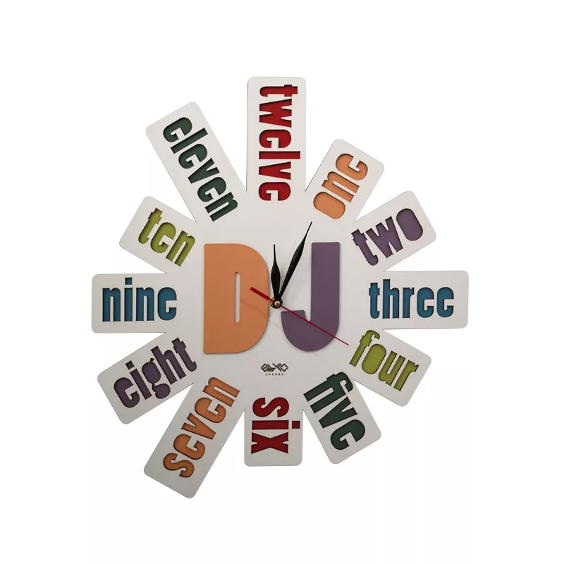 ساعت دیواری طرح دی جی مدل MC004C-A