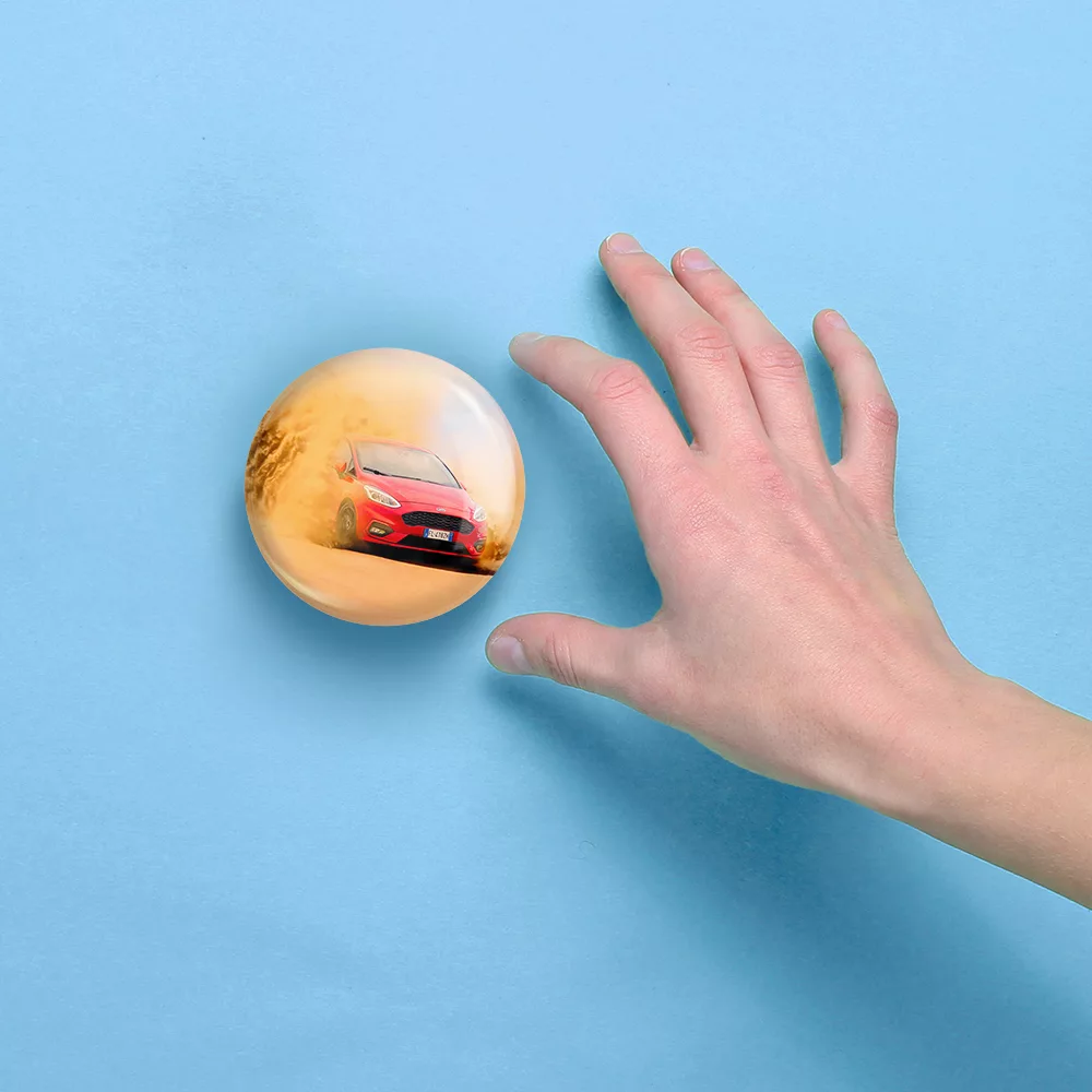 آینه جیبی خندالو مدل ماشین اسپرت Sport Car کد 28742