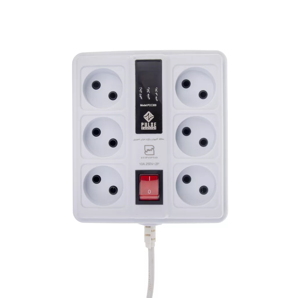 محافظ ولتاژ پالس کنترل مدل 6 خانه دیجیتال