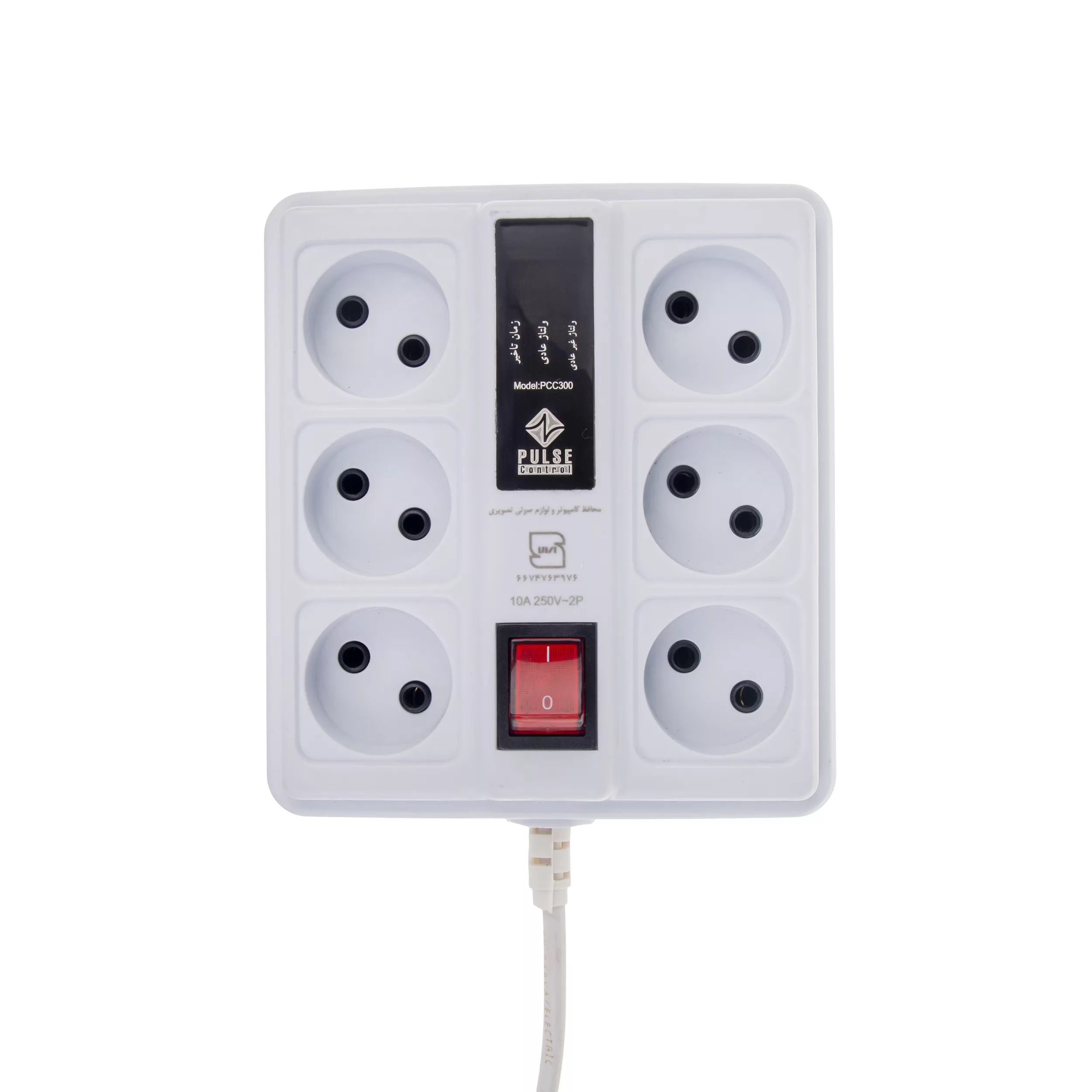 محافظ ولتاژ پالس کنترل مدل 6 خانه دیجیتال