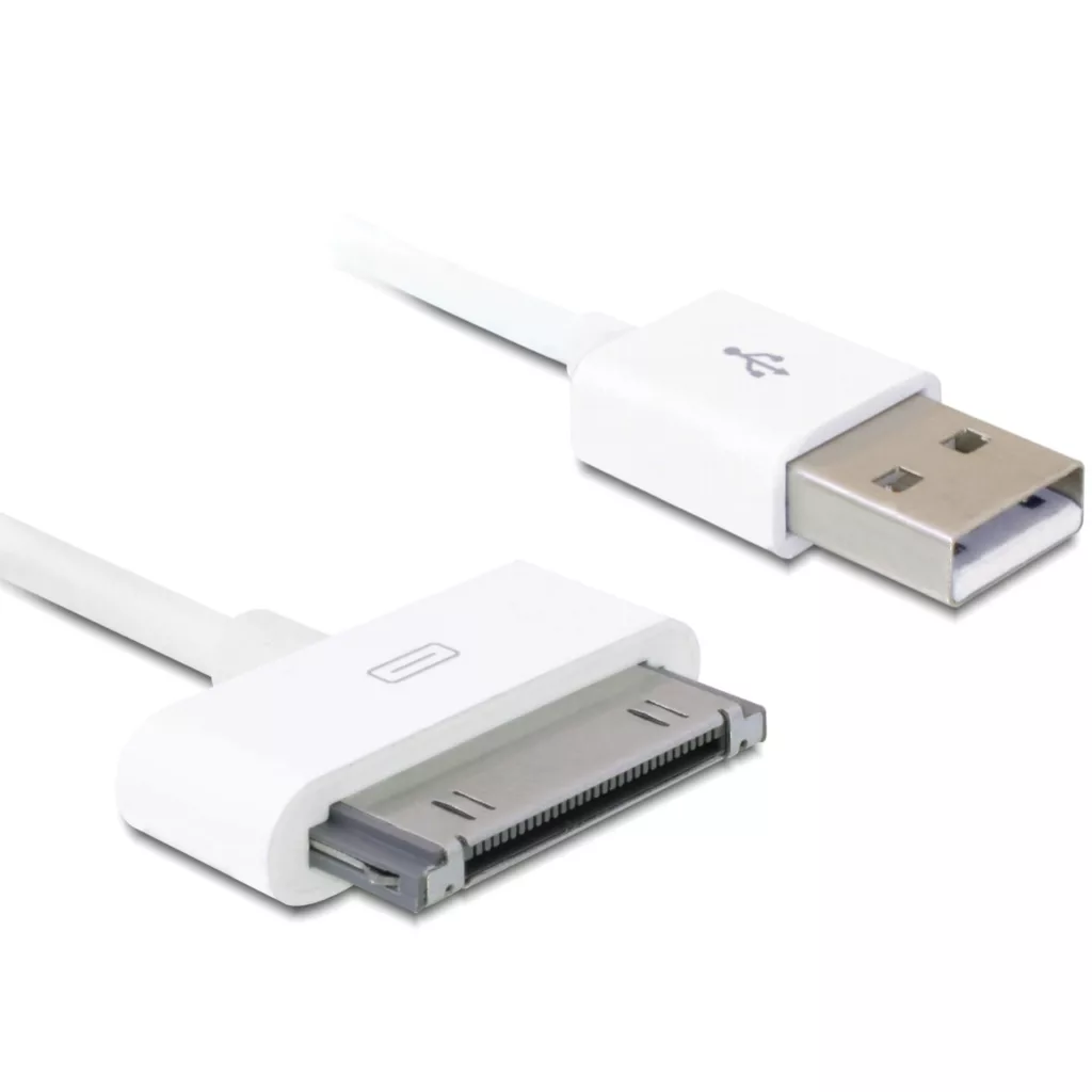 کابل شارژ تبدیل USB به 30پین مناسب برای iPod، iPhone،iPad