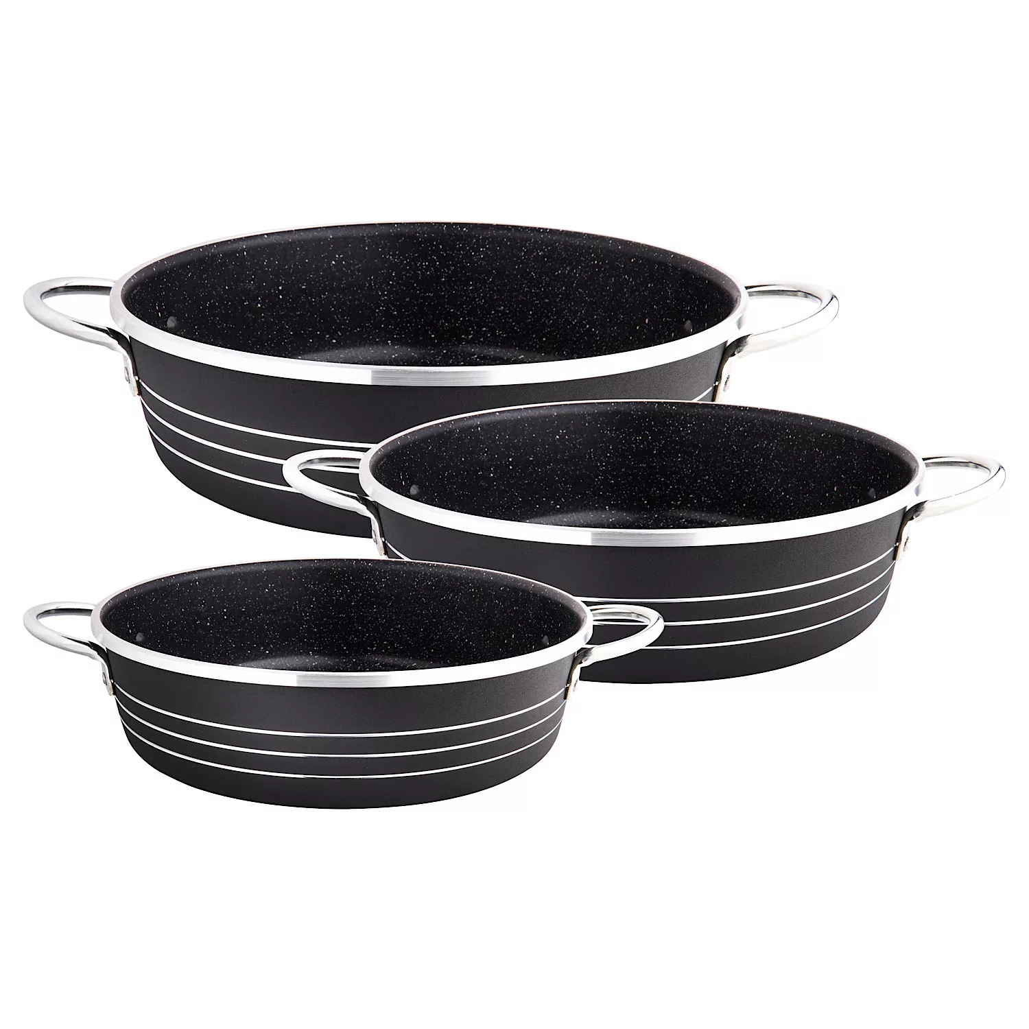 سرویس تابه گرانیتی ۳ پارچه مدل ۶۲۰