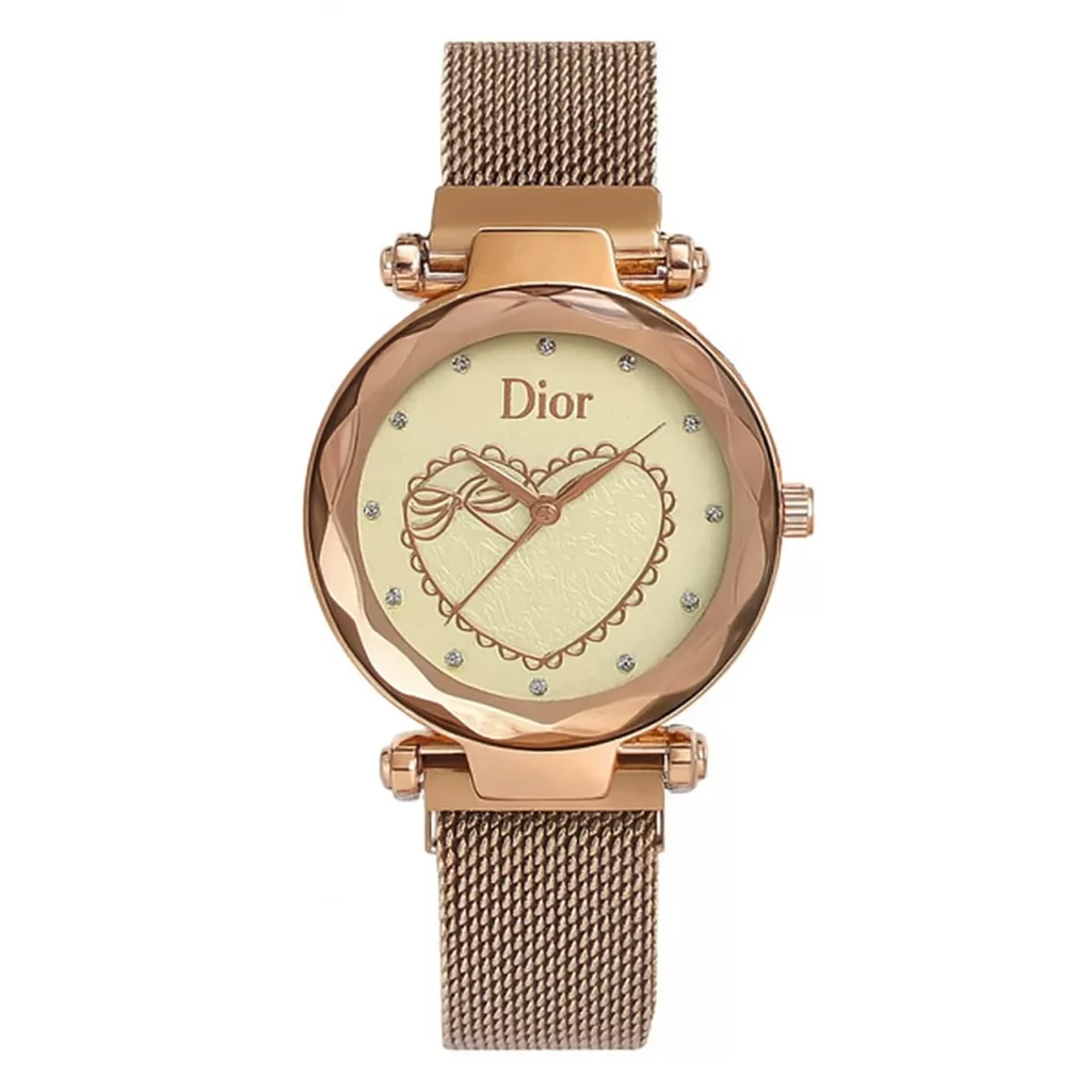 ساعت مچی عقربه‌ای مکانیکی زنانه مدل قلبی