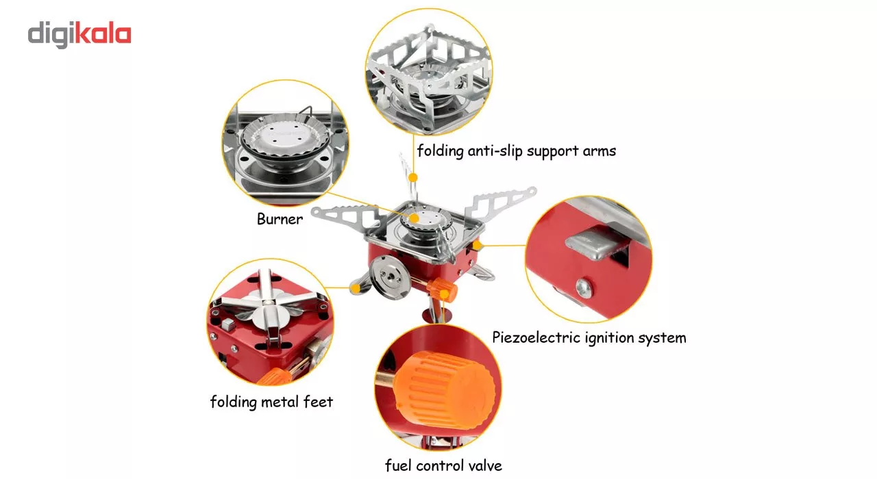 اجاق سفری مدل ZT-202