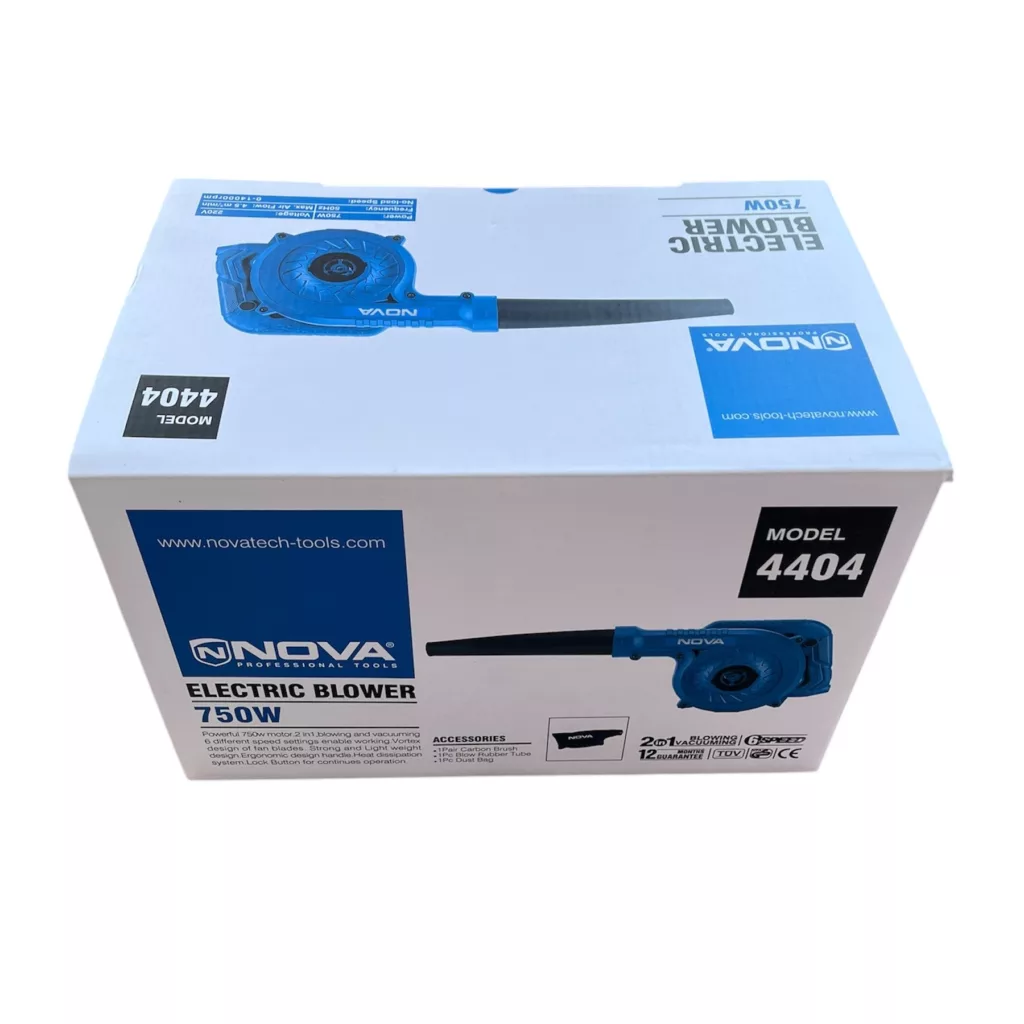 دستگاه دمنده و مکنده 750 وات نووا مدل 4404