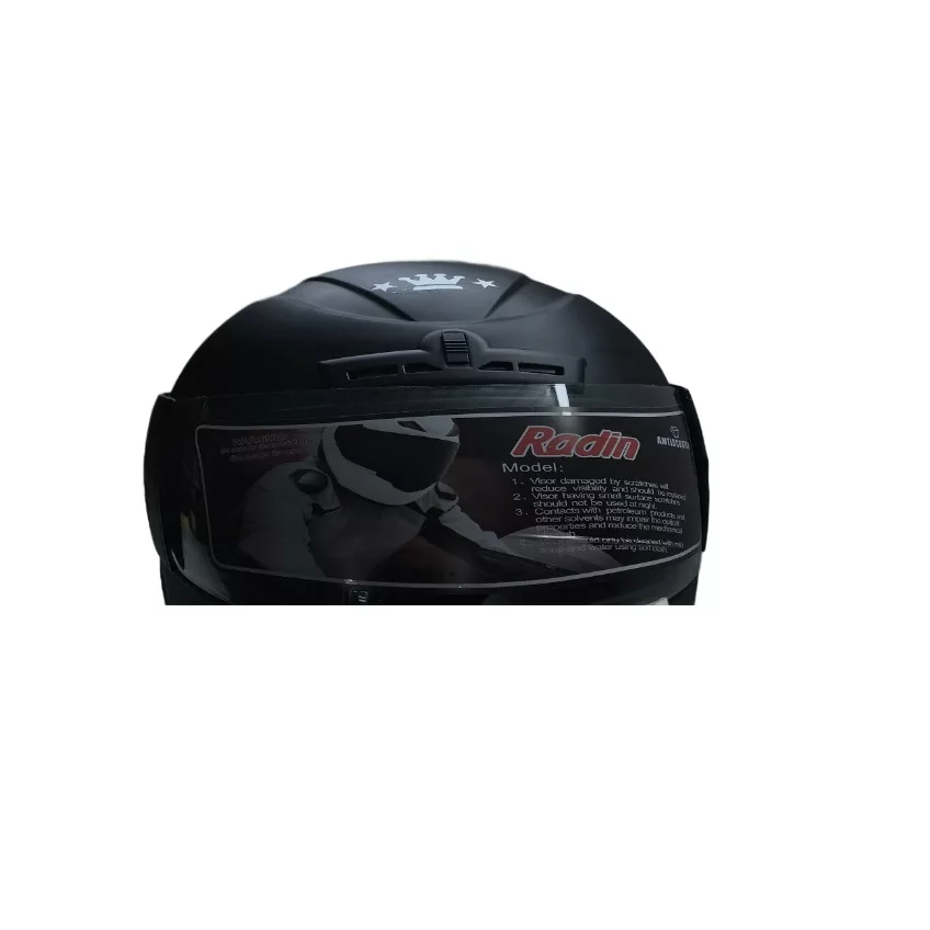 کلاه کاسکت رادین پلیمر مدل MATE-BLK