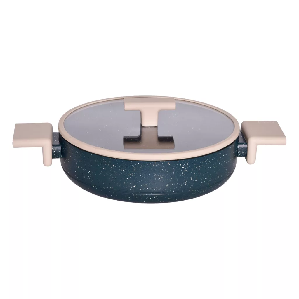 سرویس قابلمه و تابه گرانیتی 9 پارچه پرارین مدل ESTIMA کد 4322