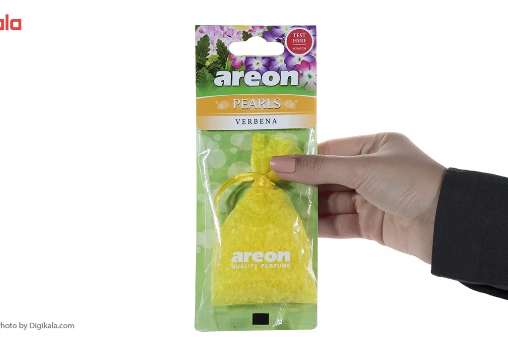 خوشبو کننده ماشین آرئون مدل Pearls با رایحه گل شاه پسند