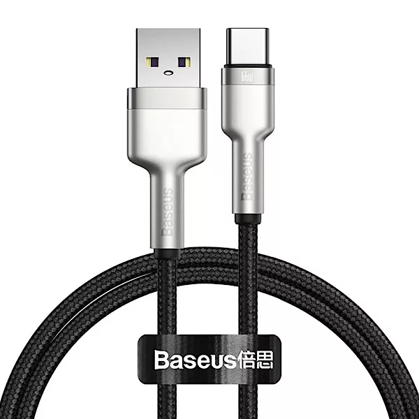 کابل تبدیل USB به USB-C بیسوس مدل CAKF000201 66W طول 2 متر