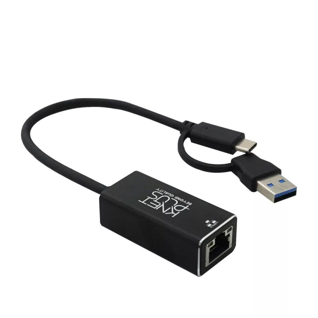مبدل USB-C به LAN کی نت پلاس مدل KP-LA01