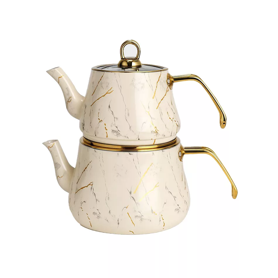 ست کتری و قوری مدل So-7201  گنجایش کتری 2.5 لیتر گنجایش قوری 1.5 لیتر