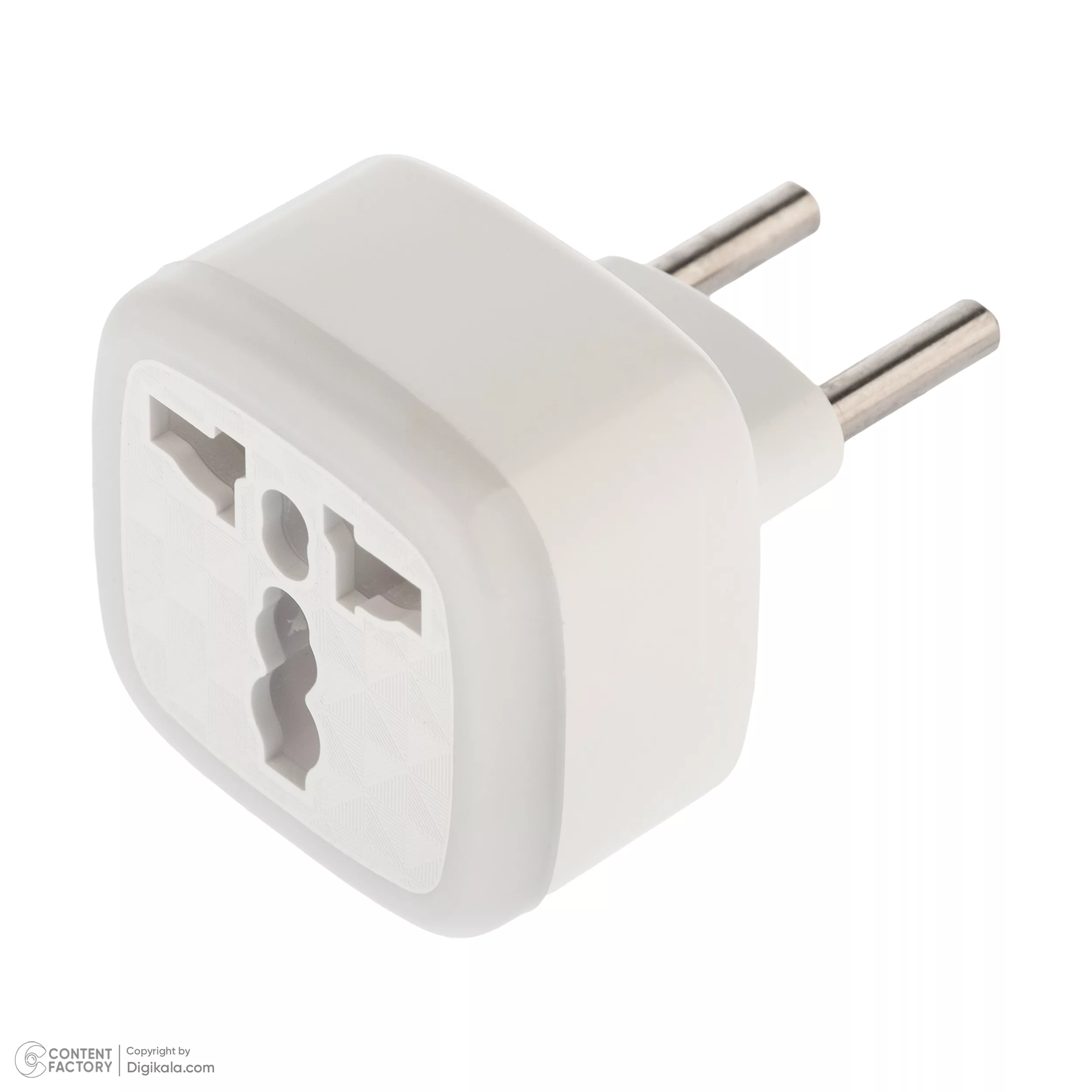 دو شاخه تبدیل برق 3 به 2 ولگا مدل VOL-A01