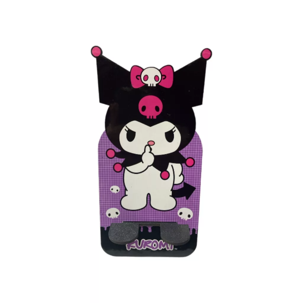 پایه نگهدارنده گوشی موبایل مدل چوبی طرح کرومی