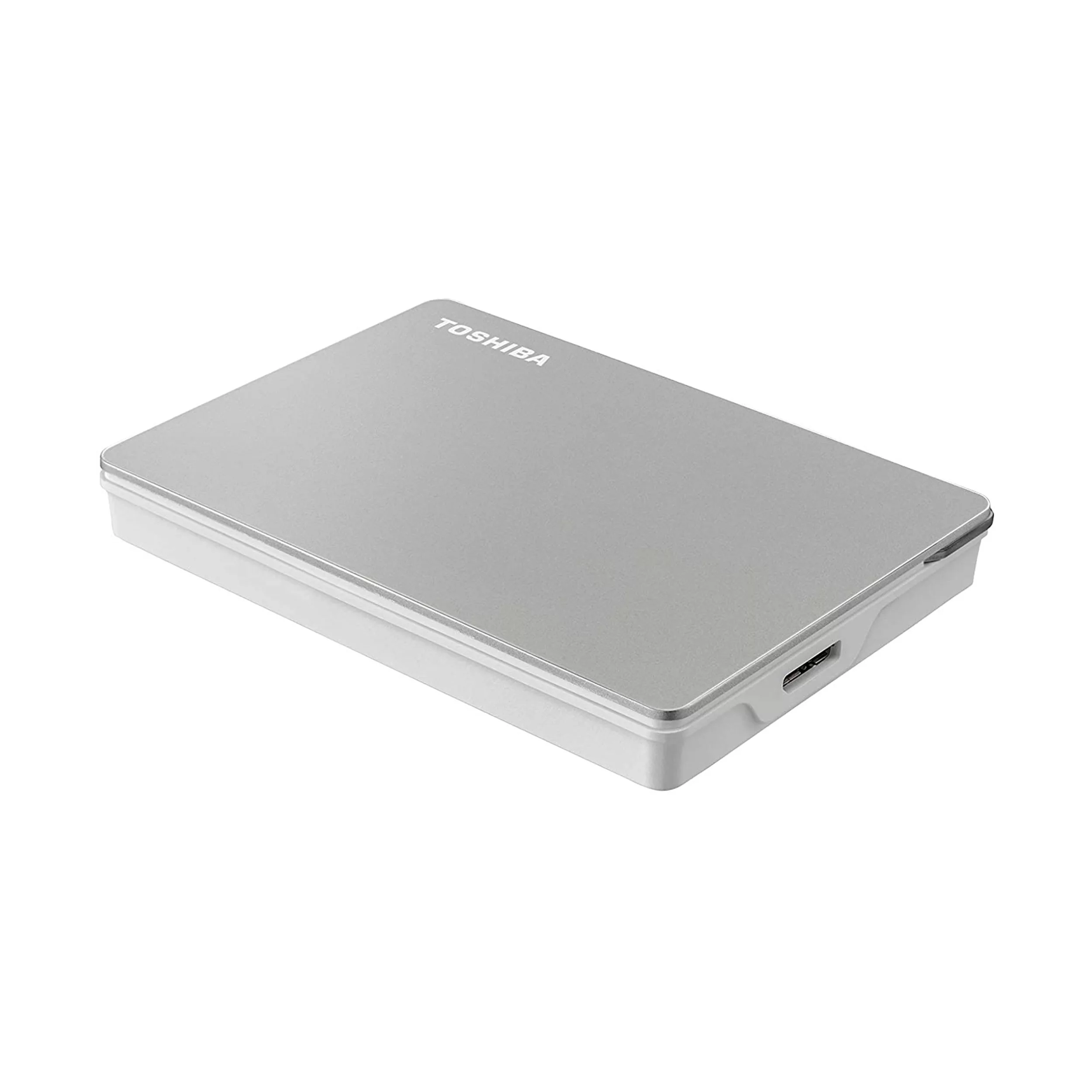 هارد اکسترنال توشیبا مدل Canvio Flex ظرفیت دو ترابایت دارای رابط USB Type-A 3.2