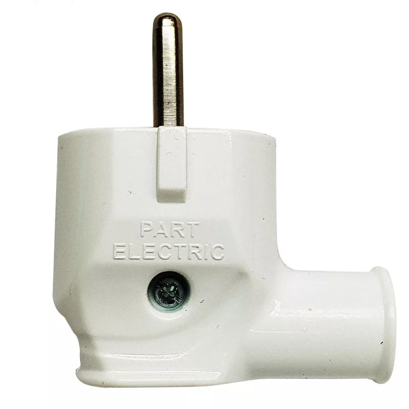 دوشاخه برق پارت الکتریک مدل ارت دار بسته 3 عددی