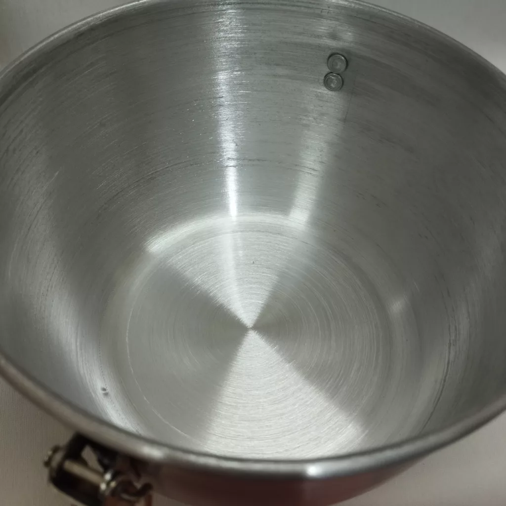 ظرف سفری نقره فام آلومین مدل 2 طبقه کد 400