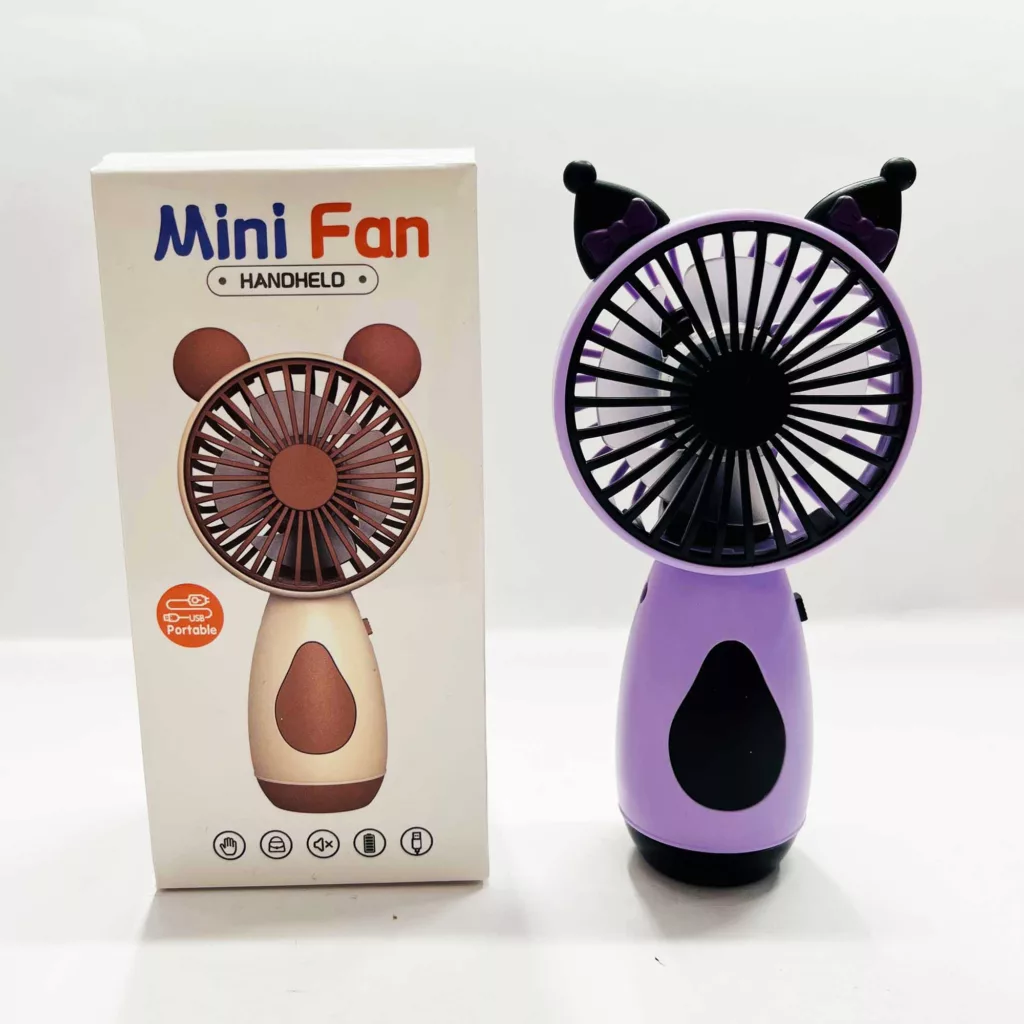 پنکه دستی مدل کرومی ظرفیت 800 میلی آمپر ساعت