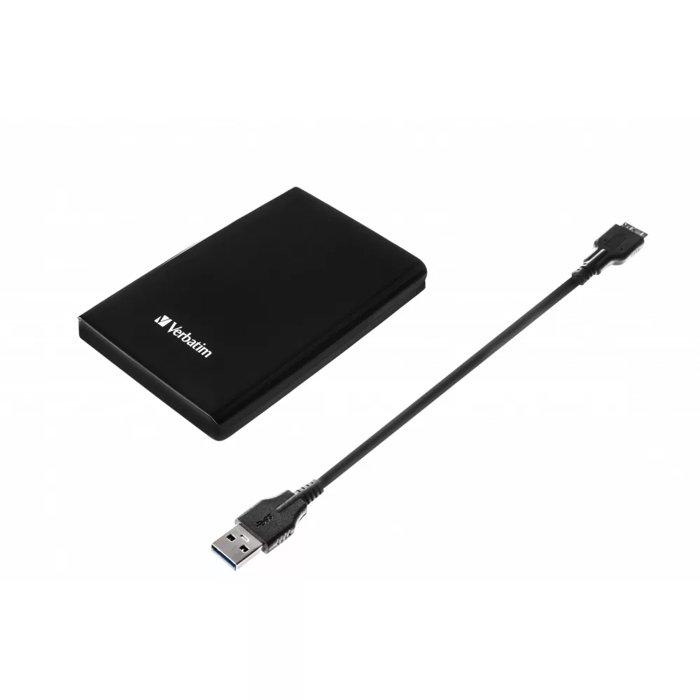 هارد اکسترنال ورباتیم مدل Store 'n' Go SuperSpeed ظرفیت یک ترابایت دارای رابط USB Type-A 3.0