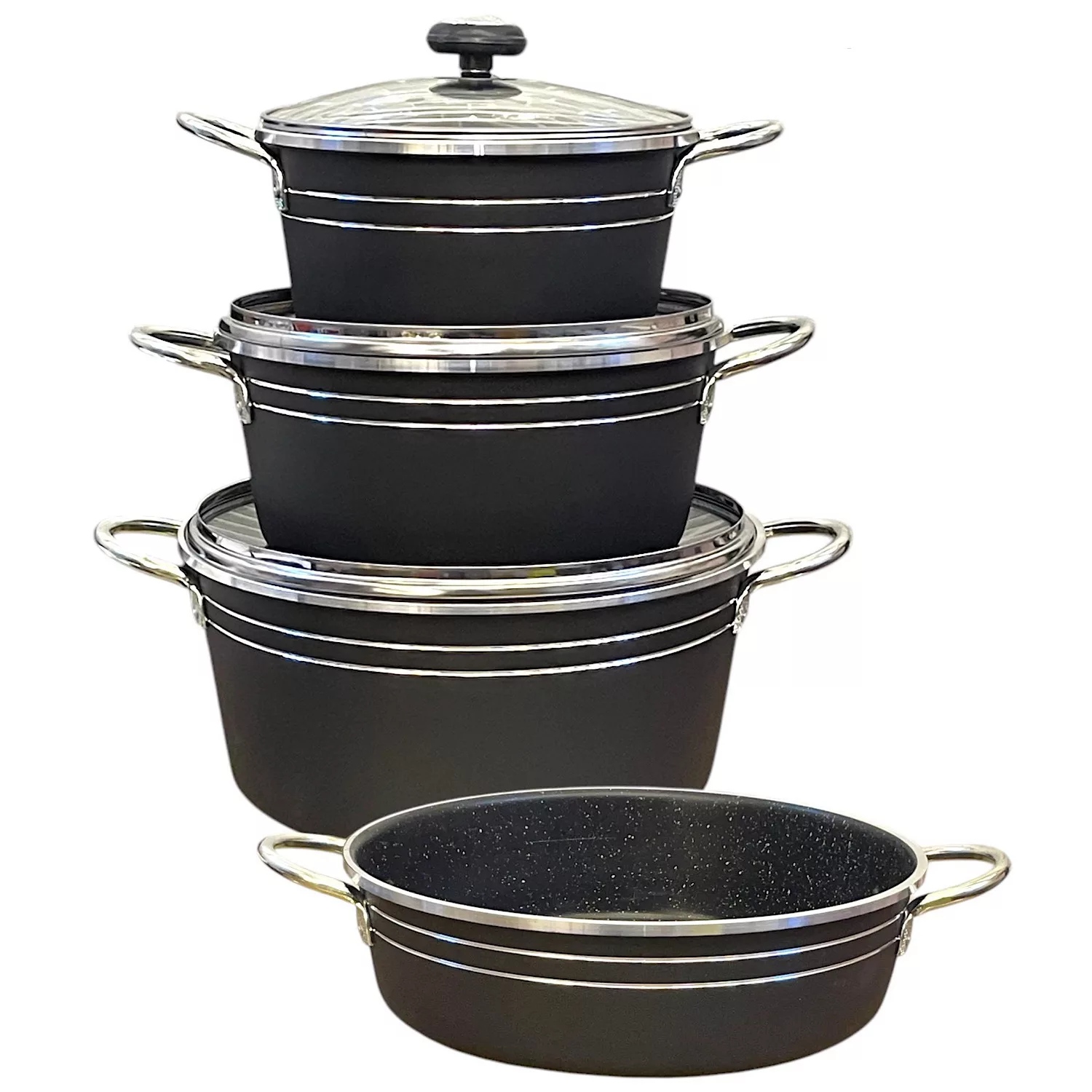 سرویس قابلمه و تابه/ 7 پارچه سورنا مدل 048