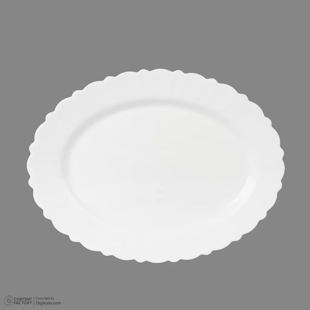 سرویس غذاخوری 26 پارچه 6 نفر مدل قالب گرد