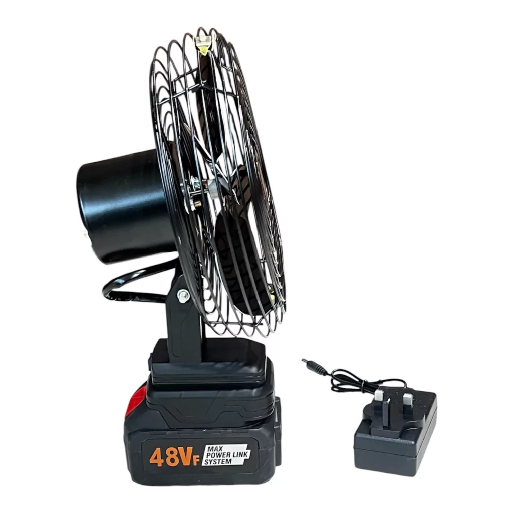 پنکه شارژی مدل شارژی لیتیومی LEF F1 باتری ۴۸ ولتی 15000 میلی آمپر