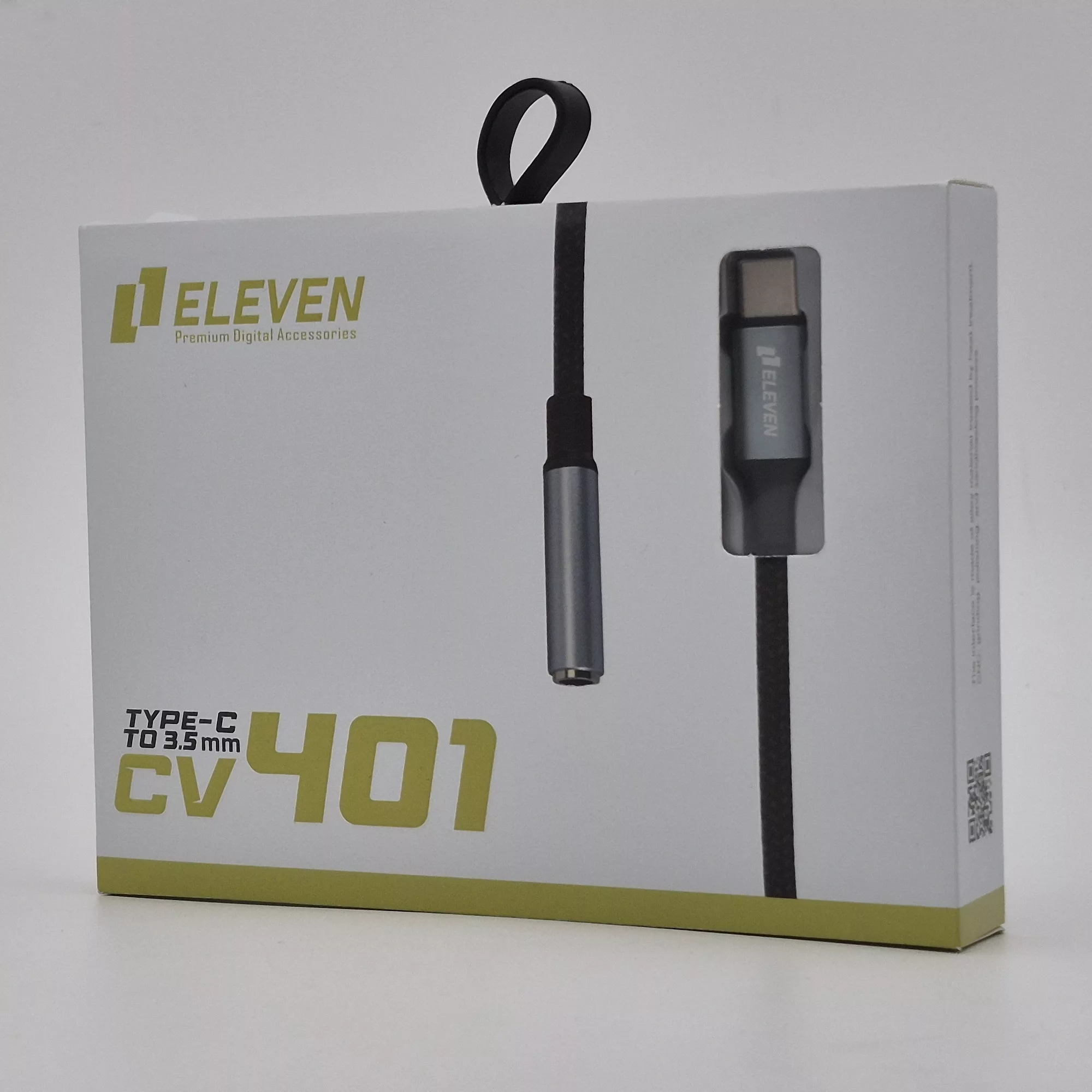 کابل تبدیل USB-C به جک 3.5 ایلون مدل CV401 طول0.15 متر