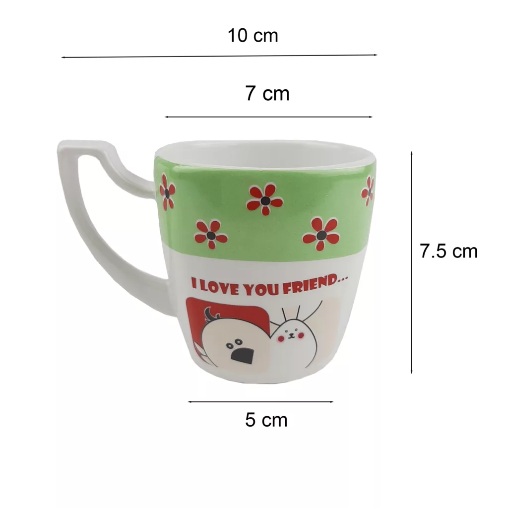 سرویس غذاخوری 5 پارچه کودک ایی پی ام مدل خرگوش خندان