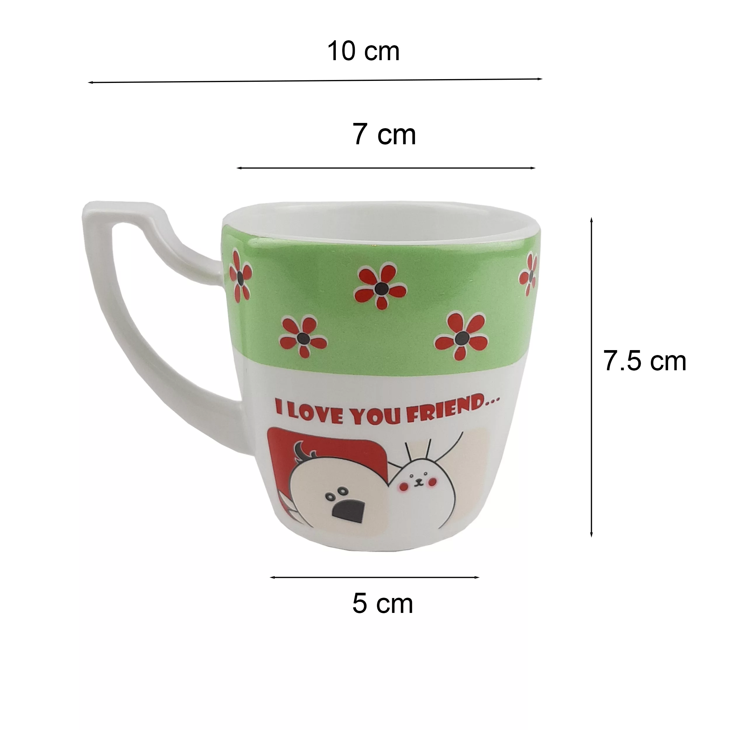 سرویس غذاخوری 5 پارچه کودک ایی پی ام مدل خرگوش خندان