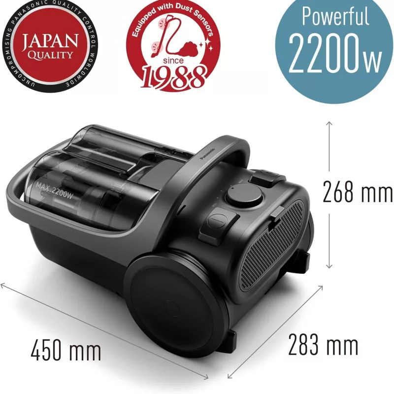 جاروبرقی 2200 وات پاناسونیک مدل MC-CL609HE47