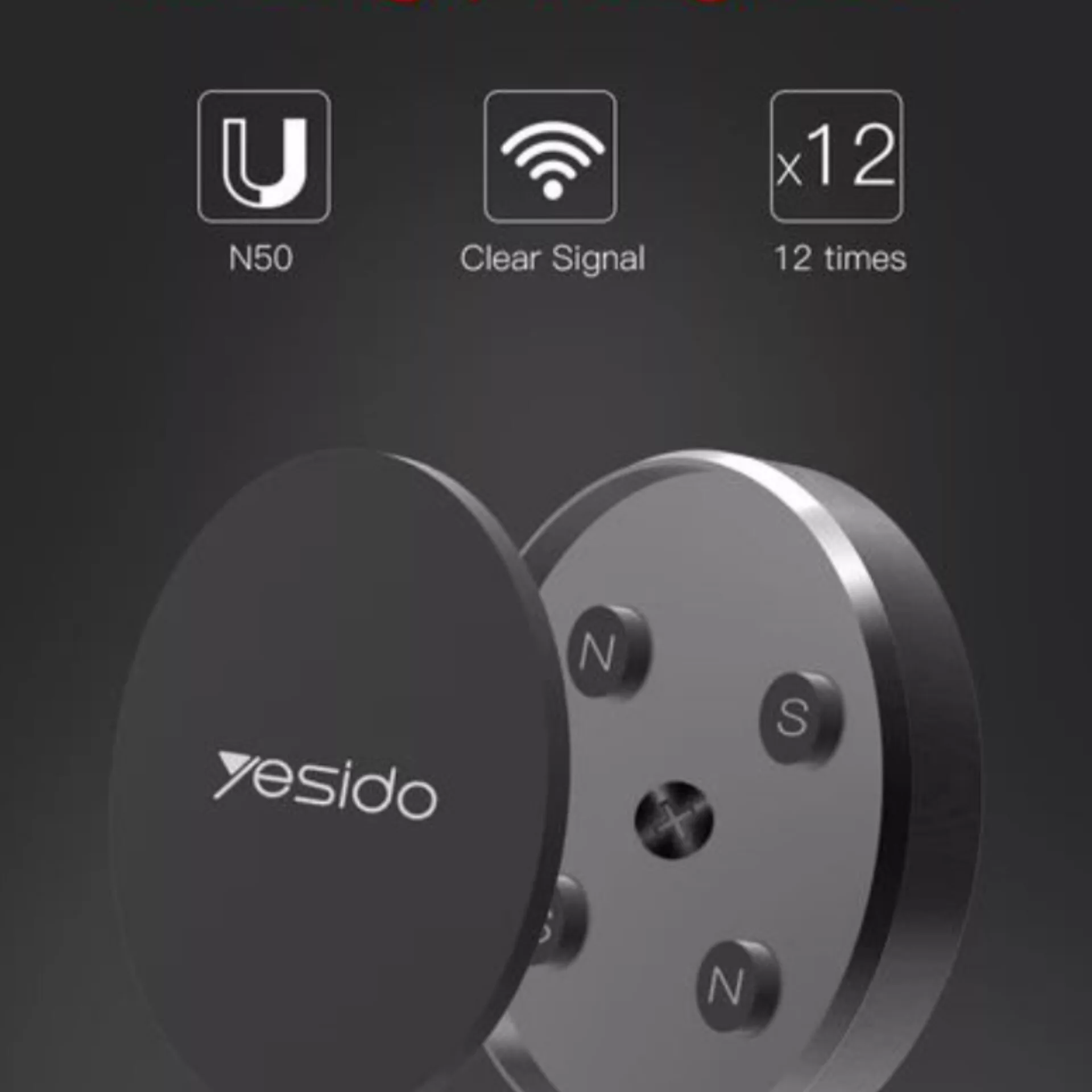 پایه و هولدر مگنتی نگهدارنده گوشی موبایل یسیدو مدل C38