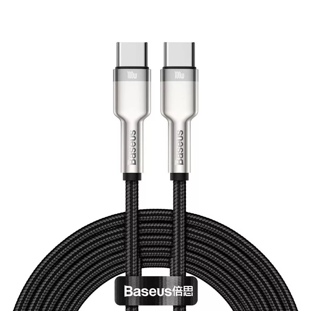 کابل تبدیل USB-C باسئوس مدل Metal Data Cable-100W طول 2 متر
