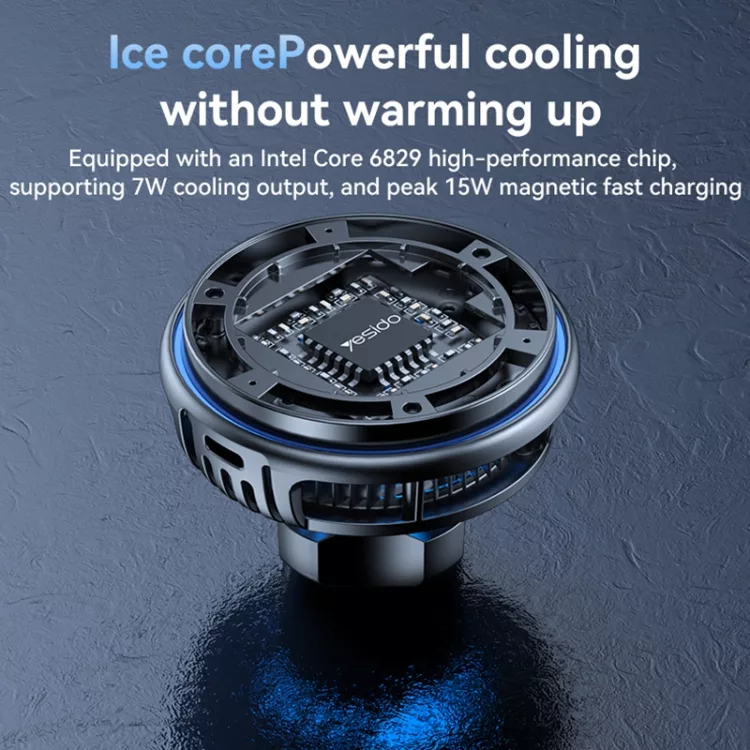 پایه نگهدارنده و شارژر بی سیم گوشی موبایل یسیدو مدل C311