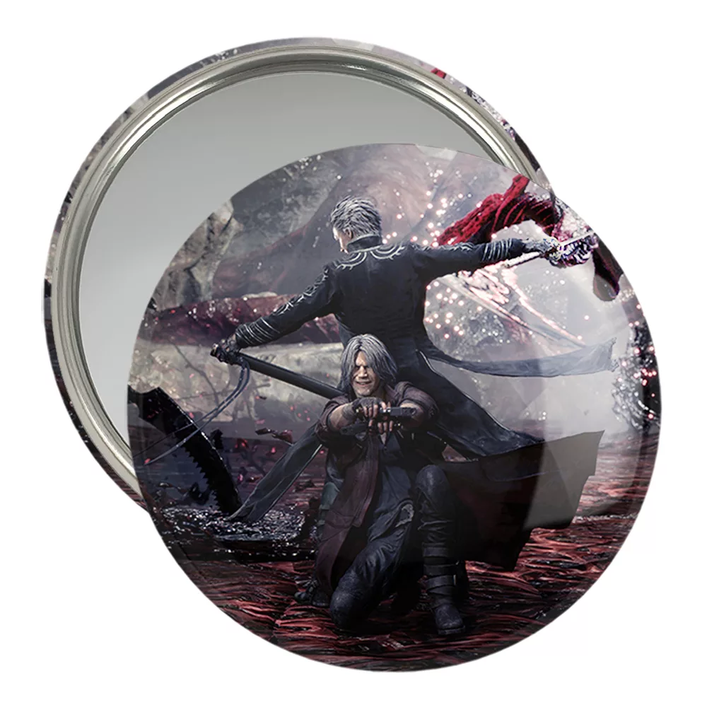 آینه جیبی خندالو مدل بازی دویل می کرای Devil May Cry کد 30208
