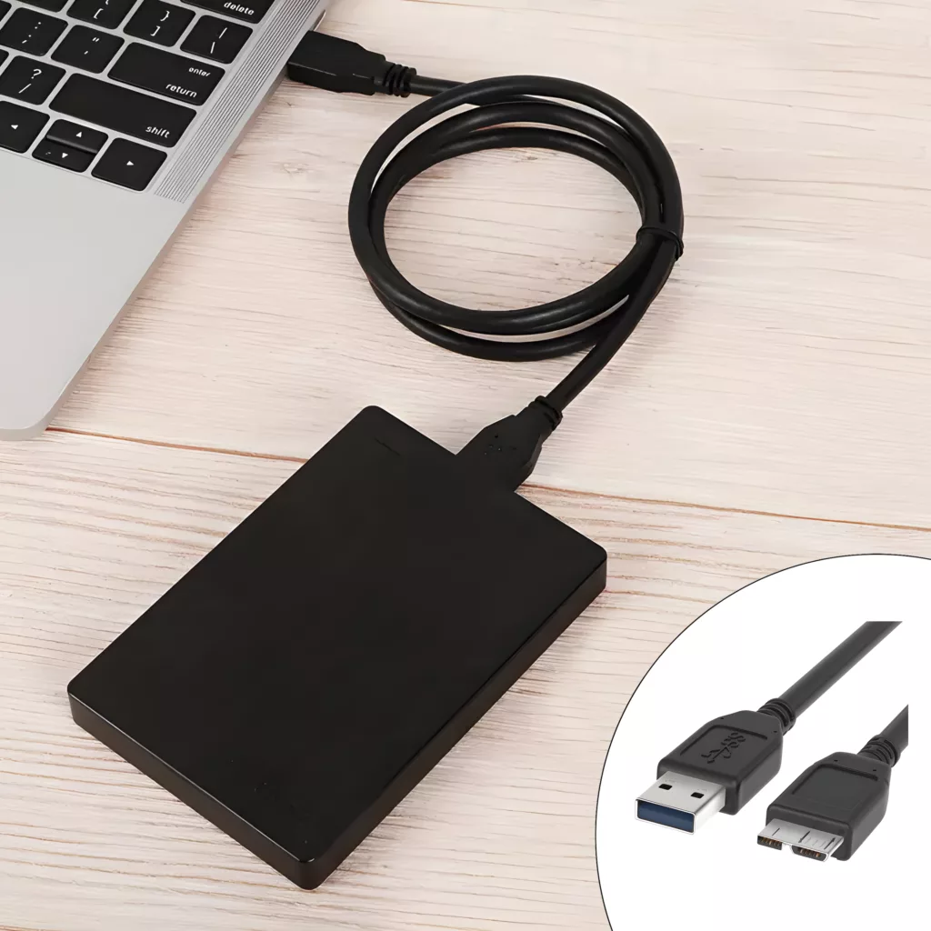 کابل هارد اکسترنال USB 3.0 مدل U3 طول 1.5 متر
