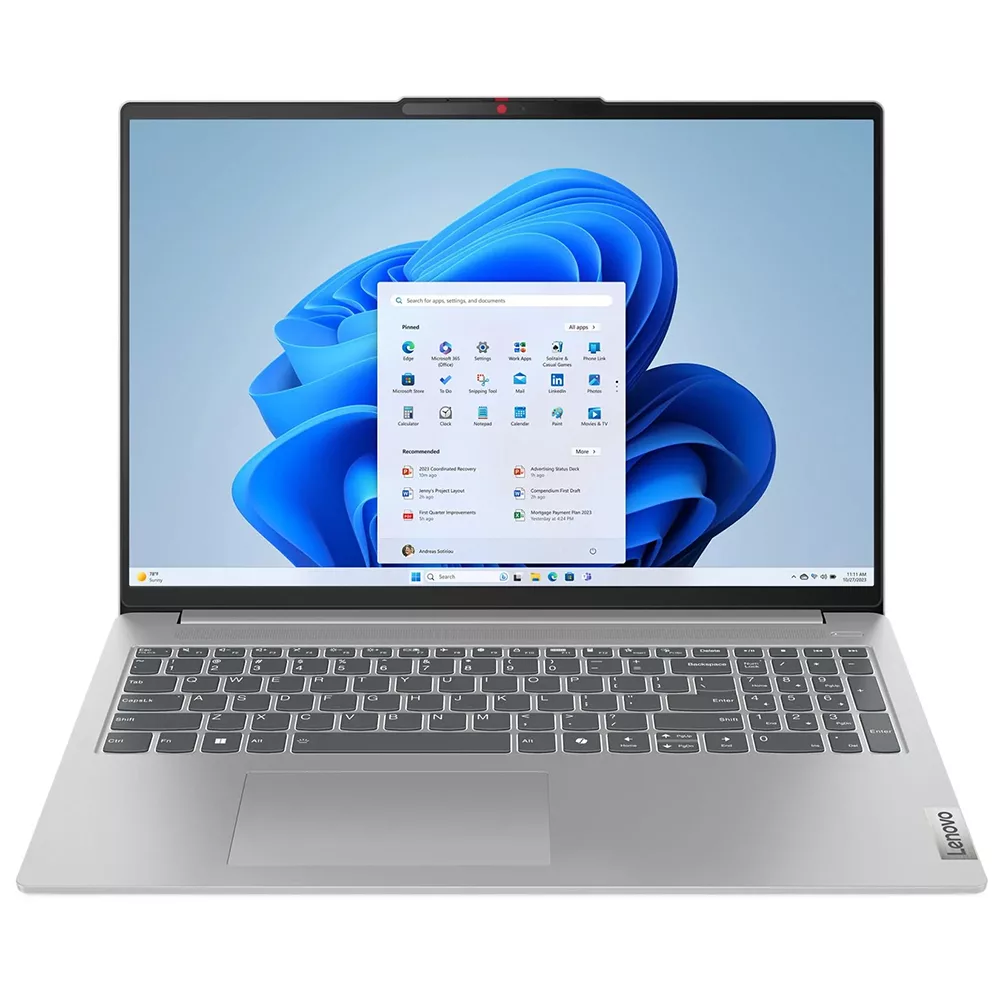 لپ تاپ 16 اینچی لنوو مدل IdeaPad Slim 5 16IRU9-Core 5 120U-16GB LPDDR5X 5200MHz-512GB SSD-IPS 60Hz-Backlit-Fingerprint-W