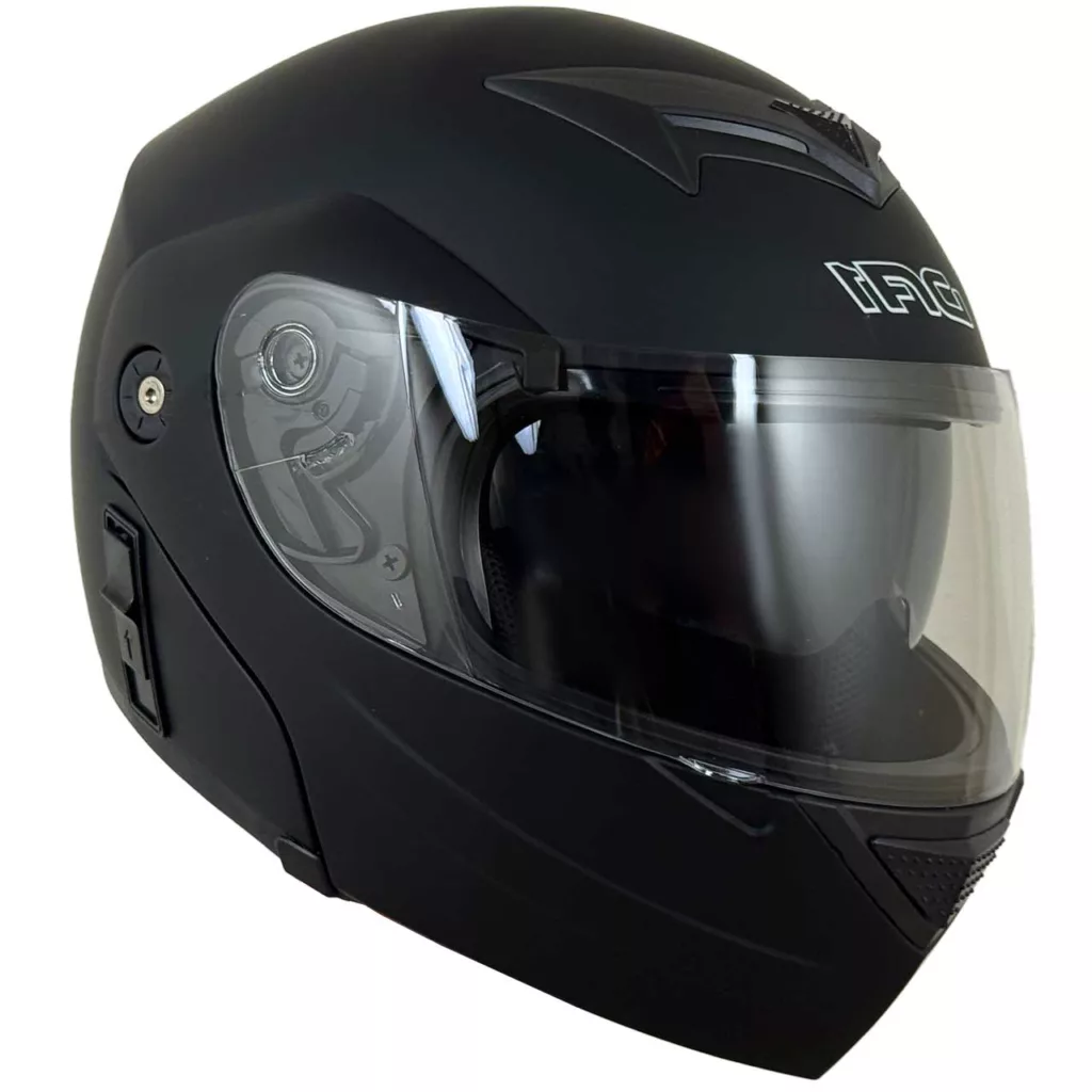 کلاه کاسکت دی ای وان مدل فک متحرک عینک دار کد DA_B_102