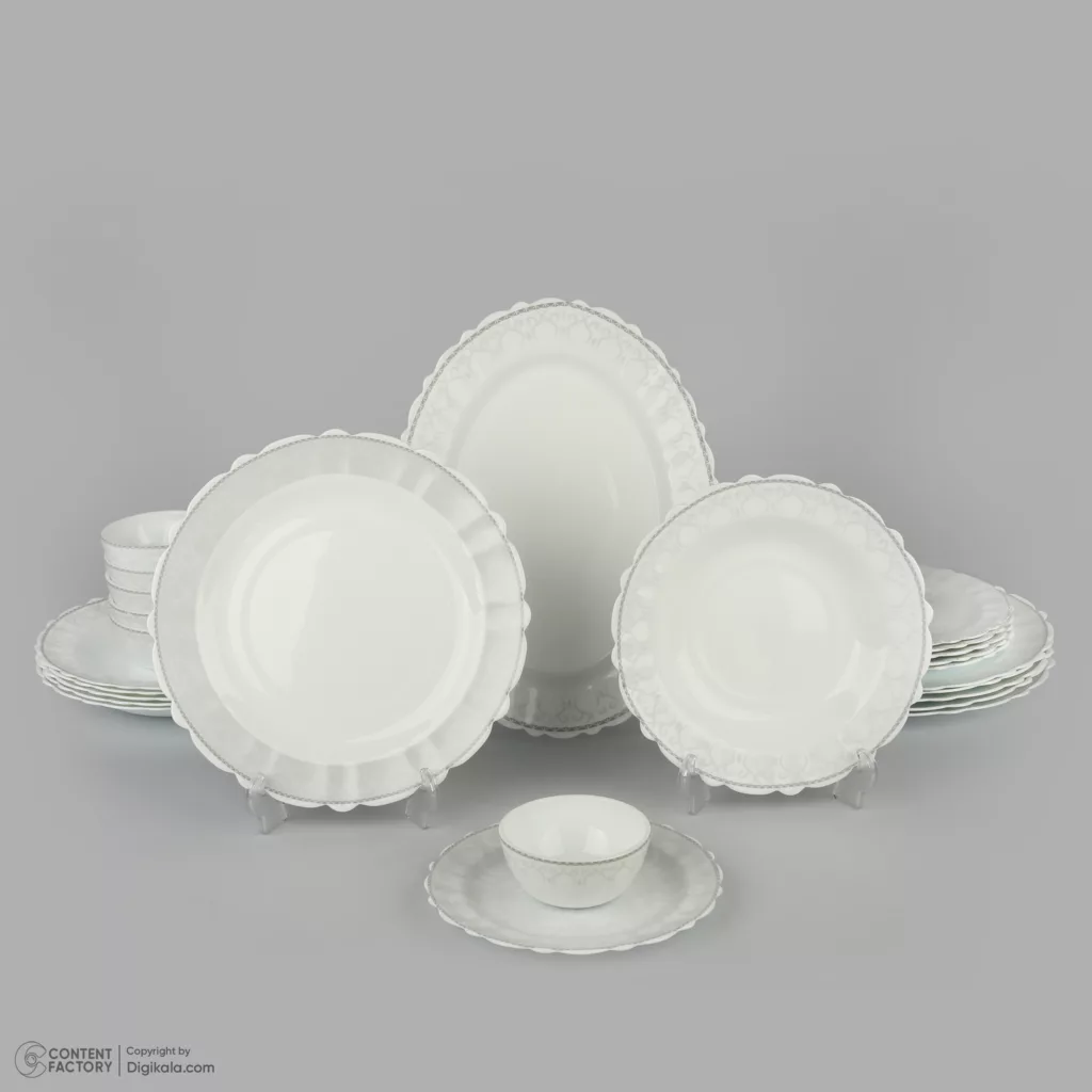 سرویس غذاخوری 25 پارچه 6 نفر مدل مهناز