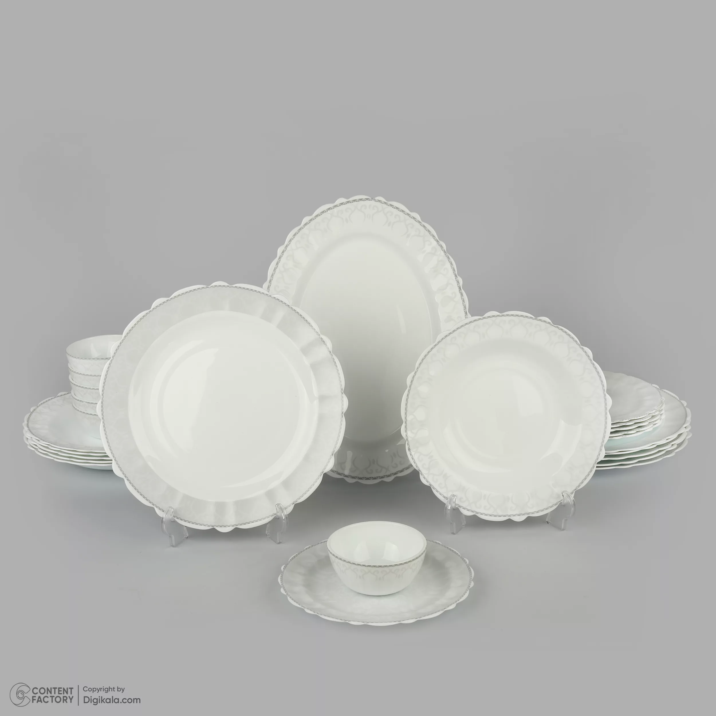 سرویس غذاخوری 25 پارچه 6 نفر مدل مهناز