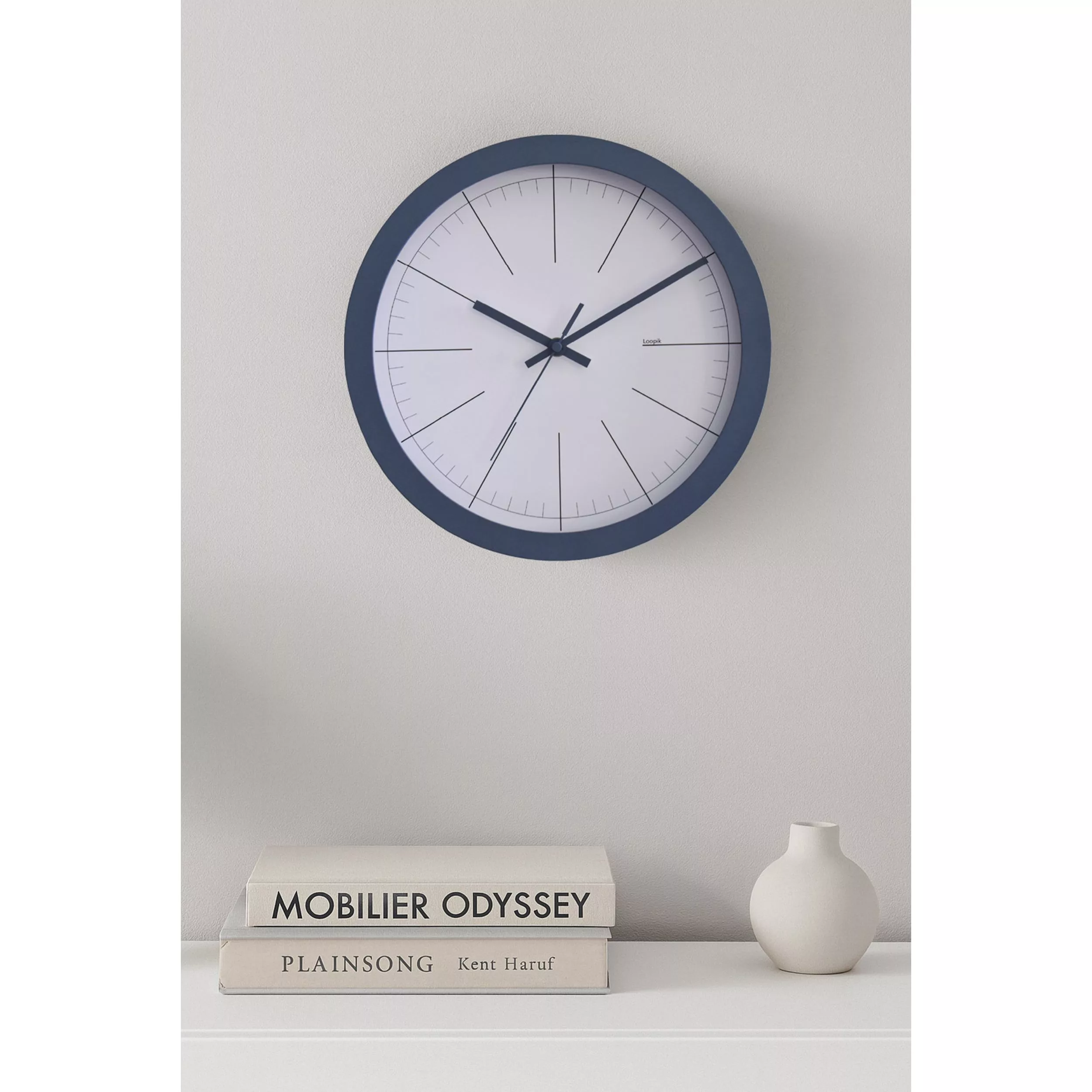 ساعت دیواری کوارتز لوپیک مدل پلوتون کد BL3016002