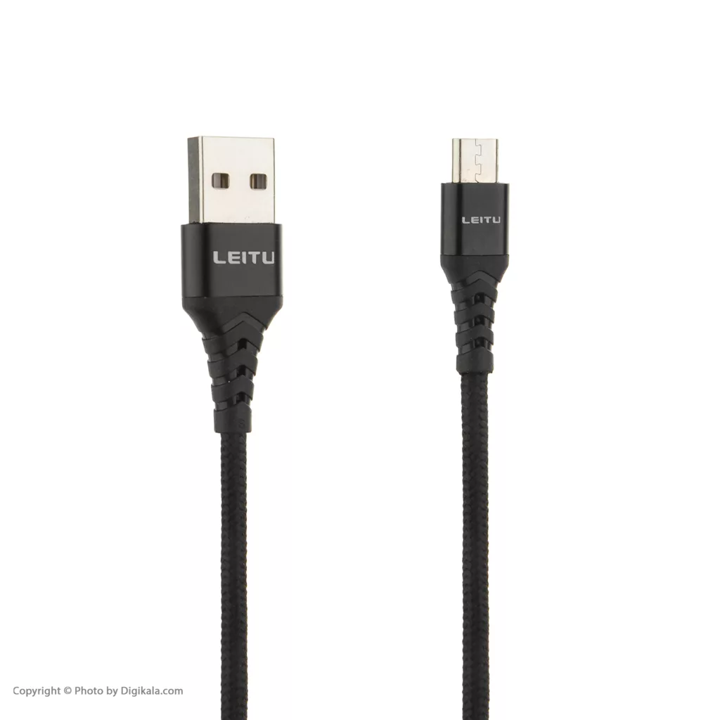 کابل تبدیل USB به MicroUSB لیتو مدل L-199 طول 1 متر