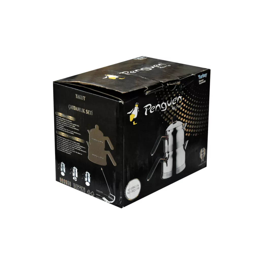 ست کتری و قوری پنگوئن مدل Orta boy