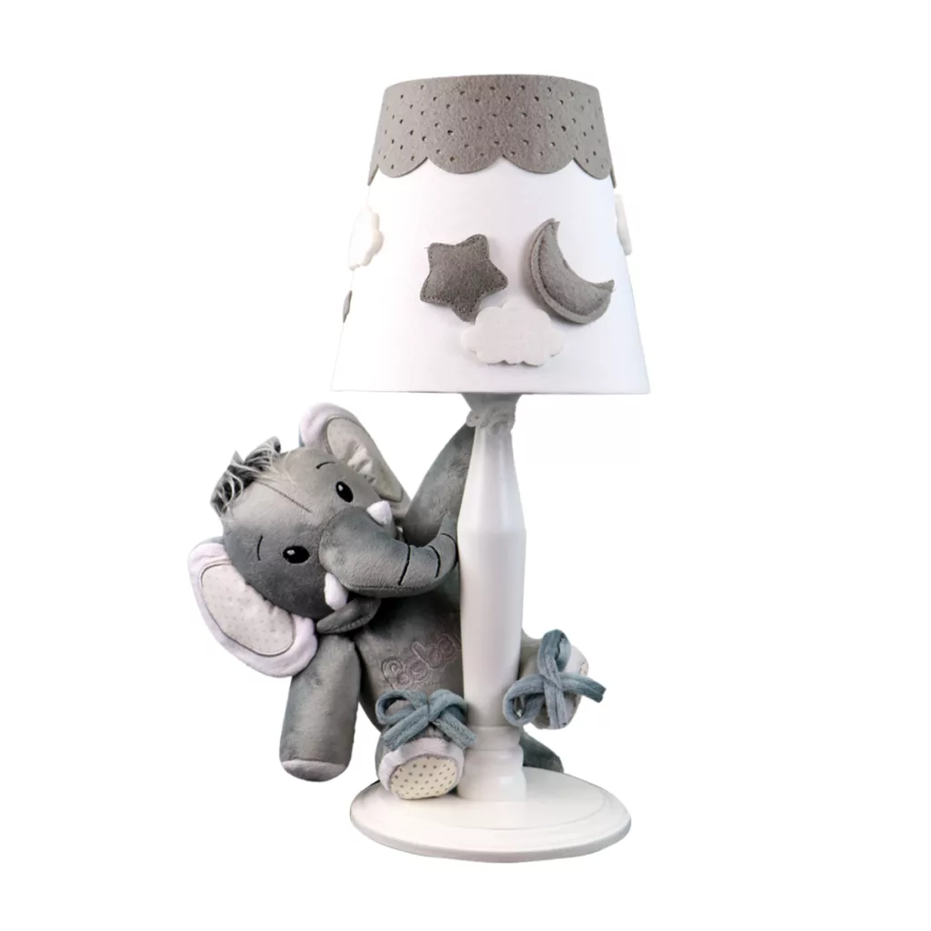 آباژور رومیزی کودک مدل فیل