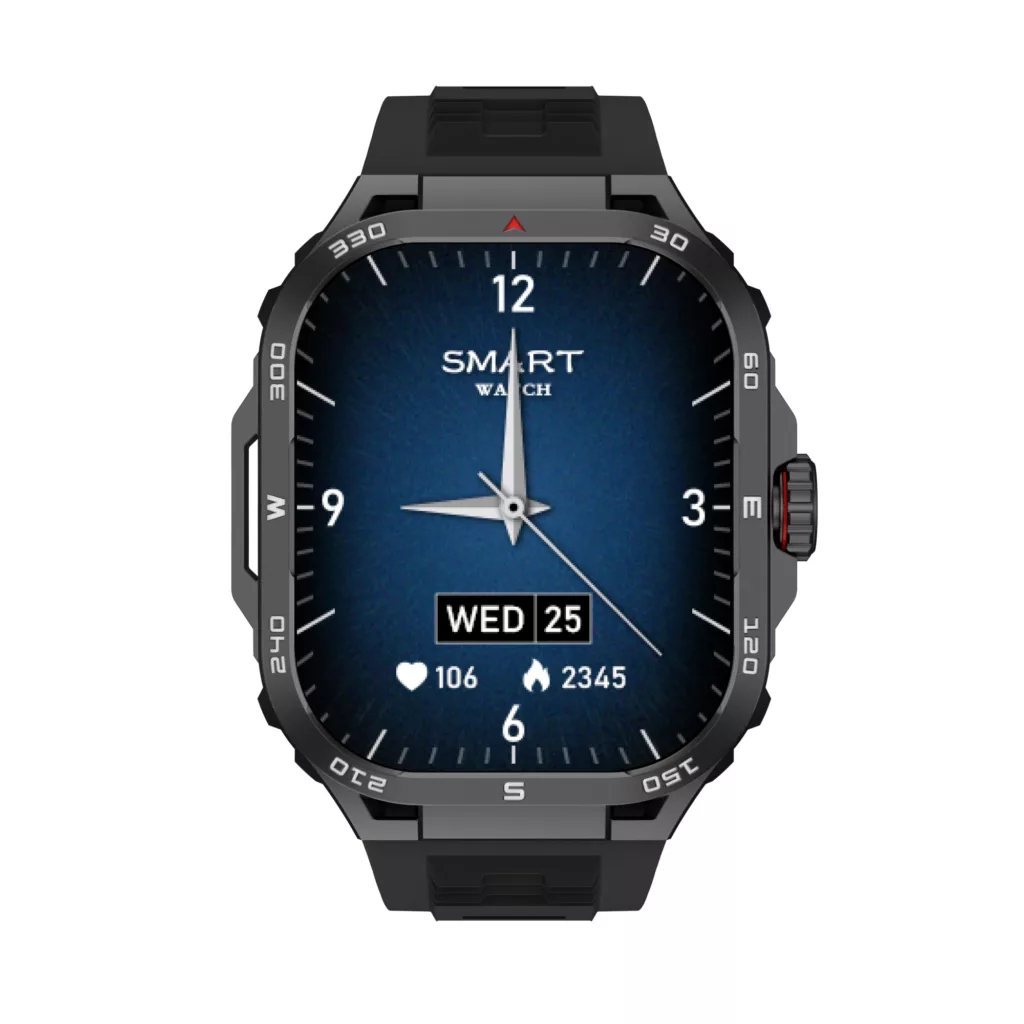 ساعت هوشمند تی سی اچ مدل Z10 Ultra، مناسب برای ورزش، روزمره، دارای قابلیت‌های صفحه نمایش رنگی و لمسی، کنترل موسیقی، قابلیت مکالمه از طریق بلوتوث، بند سیلیکونی