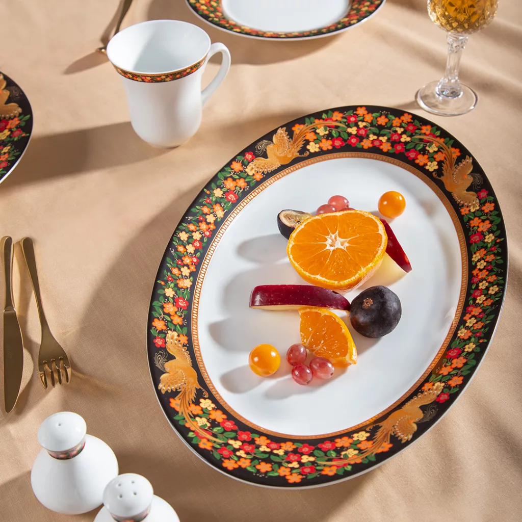 سرویس غذاخوری 108 پارچه والندورفر مدل شهرزاد سیمرغ A پلاس