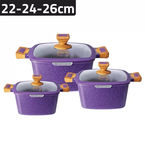 سرویس پخت و پز 6 پارچه زیو مدل Z-26