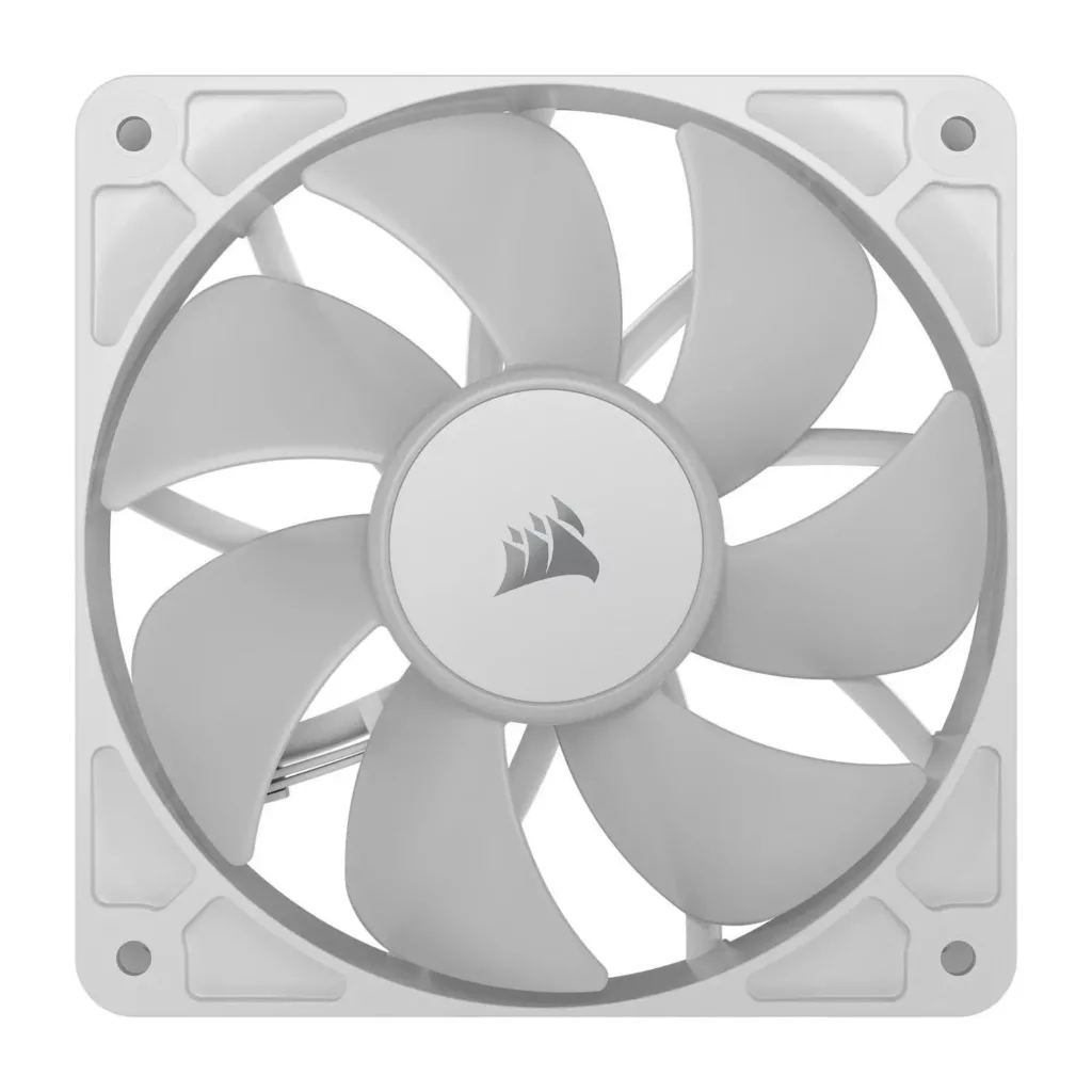 فن کیس کورسیر مدل RS120 سفید بسته سه عددی