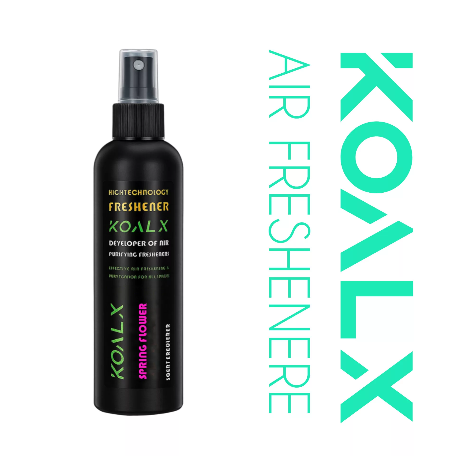 اسپری خوشبو کننده خودرو کوال ایکس مدل گل های بهاری حجم 250 میلی لیتر