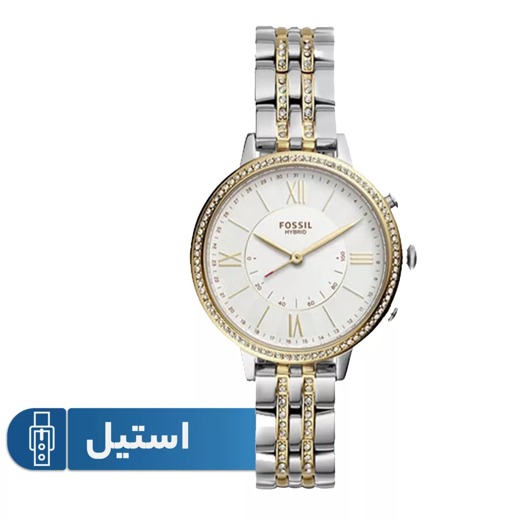 ساعت هوشمند فسیل مدل FTW5035 دارای قابلیت های کنترل موسیقی (Music Player) بند استیل ضدزنگ