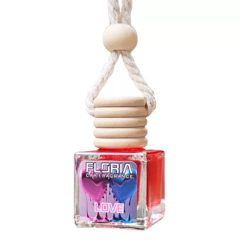 خوشبو کننده خودرو فلوریا مدل C8 با رایحه عشق حجم 10 میلی لیتر